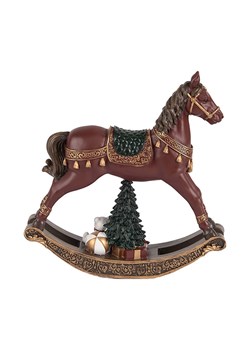 Clayre &amp; Eef Figurka dekoracyjna w kolorze brązowym - 18 x 19 x 5 cm ze sklepu Limango Polska w kategorii Dekoracje - zdjęcie 188666602