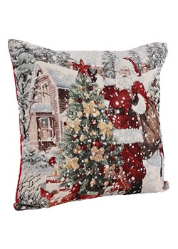 Bizzotto Poszewka "Santa" ze wzorem na poduszkę - 45 x 45 cm ze sklepu Limango Polska w kategorii Poduszki dekoracyjne - zdjęcie 188666610