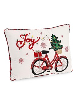 Bizzotto Poduszka "Bicycle" ze wzorem - 33 x 45 cm ze sklepu Limango Polska w kategorii Poduszki dekoracyjne - zdjęcie 188666664