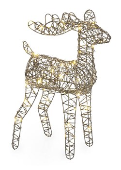 Bizzotto Dekoracyjna lampa LED "Will" w kolorze złotym - wys. 40 cm ze sklepu Limango Polska w kategorii Oświetlenie - zdjęcie 188666833