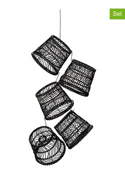 Konstsmide Klosze (5 szt.) w kolorze czarnym do łańcucha świetlnego - wys. 20 x Ø 15 cm ze sklepu Limango Polska w kategorii Oświetlenie - zdjęcie 188666940