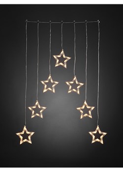 Konstsmide Zasłona świetlna LED w kolorze ciepłej bieli - 72 x 118 cm ze sklepu Limango Polska w kategorii Dekoracje bożonarodzeniowe - zdjęcie 188666952