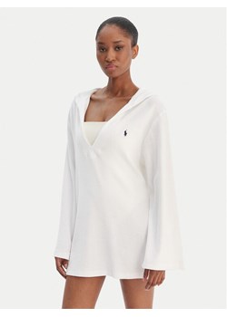 Polo Ralph Lauren Sukienka plażowa 21656576 Biały Relaxed Fit ze sklepu MODIVO w kategorii Odzież plażowa - zdjęcie 188667003