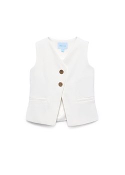 Abel & Lula Kamizelka 5176 Biały Regular Fit ze sklepu MODIVO w kategorii Kamizelki dziewczęce - zdjęcie 188667004