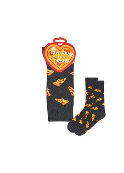 Skarpetki Love You More Than Pizza ze sklepu Sklep SOXO w kategorii Skarpetki męskie - zdjęcie 188667194