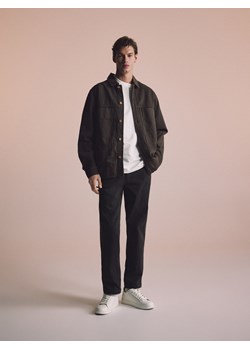 Reserved - T-shirt comfort z nadrukiem na plecach - złamana biel ze sklepu Reserved w kategorii T-shirty męskie - zdjęcie 188667754