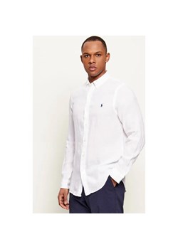 POLO RALPH LAUREN Lniana koszula | Slim Fit ze sklepu Gomez Fashion Store w kategorii Koszule męskie - zdjęcie 188668701