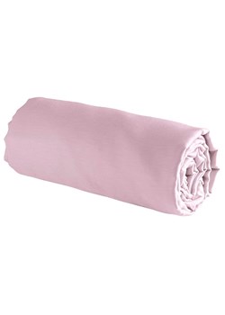 maison héritage PARIS Satynowe prześcieradło w kolorze jasnoróżowym na gumce ze sklepu Limango Polska w kategorii Prześcieradła - zdjęcie 188668754
