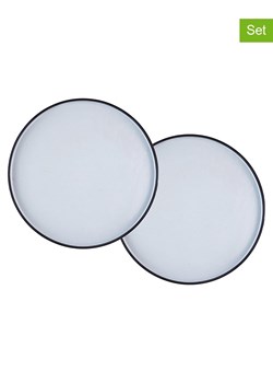 Björn Talerze (2 szt.) "Gourmet" w kolorze czarno-białym do serwowania - Ø 33 cm ze sklepu Limango Polska w kategorii Naczynia - zdjęcie 188668832