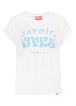 Eight2Nine Koszulka w kolorze białym ze sklepu Limango Polska w kategorii Bluzki damskie - zdjęcie 188669313