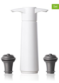 Vacu Vin 3-częściowy zestaw w kolorze białym ze sklepu Limango Polska w kategorii Naczynia - zdjęcie 188669390