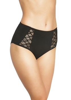 Gabidar 183 Majtki wysokie figi, czarny ze sklepu kontri.pl w kategorii Majtki damskie - zdjęcie 188669703