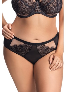 Gorsenia K678 Ravenna Majtki figi, czarny ze sklepu kontri.pl w kategorii Majtki damskie - zdjęcie 188669831