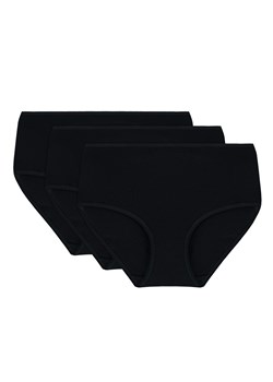 Vivisence 4001 3-pack Majtki figi, czarny ze sklepu kontri.pl w kategorii Majtki damskie - zdjęcie 188669994