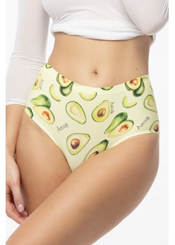Wysokie figi Julimex Simple Maxi avocado ze sklepu kontri.pl w kategorii Majtki damskie - zdjęcie 188670431