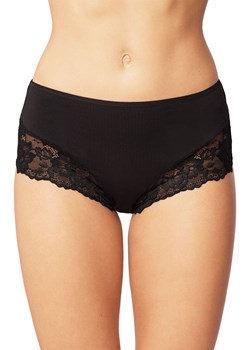 Vivisence 4008 Majtki wysokie figi, czarny ze sklepu kontri.pl w kategorii Majtki damskie - zdjęcie 188670933