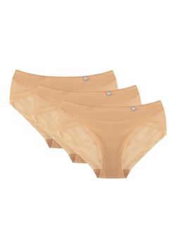 Figi Wol-Bar Diamond 3517 3-pak beżowy ze sklepu kontri.pl w kategorii Majtki damskie - zdjęcie 188671021