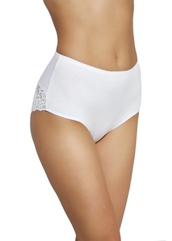 Gabidar 185 Majtki wysokie figi, biały ze sklepu kontri.pl w kategorii Majtki damskie - zdjęcie 188671024
