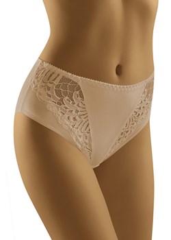 Wol-Bar Eco-Ga Majtki wysokie figi, beżowy ze sklepu kontri.pl w kategorii Majtki damskie - zdjęcie 188671274