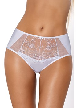 PariPari Cynthia Majtki wysokie figi, white ze sklepu kontri.pl w kategorii Majtki damskie - zdjęcie 188671350