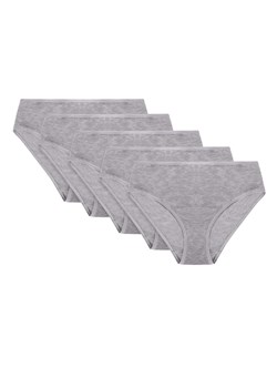 Figi Vivisence 4016 5-pack gumka szary: szary ze sklepu kontri.pl w kategorii Majtki damskie - zdjęcie 188671420