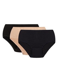 Figi Vivisence 4001 3-pack czarny/beżowy/granatowy ze sklepu kontri.pl w kategorii Majtki damskie - zdjęcie 188671861