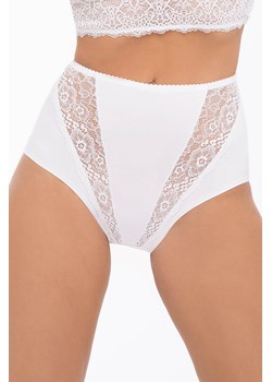 Babell BBL 174 Majtki wysokie figi, biały ze sklepu kontri.pl w kategorii Majtki damskie - zdjęcie 188672114