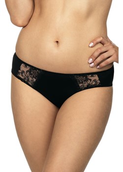 Lupo 2065 Majtki figi, czarny ze sklepu kontri.pl w kategorii Majtki damskie - zdjęcie 188672293