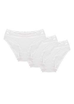 Wol-Bar Soft Lovely 3-pak Majtki figi, biały ze sklepu kontri.pl w kategorii Majtki damskie - zdjęcie 188672540