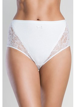 Italian Fashion Wiktoria maxi Majtki wysokie figi, biały ze sklepu kontri.pl w kategorii Majtki damskie - zdjęcie 188672631