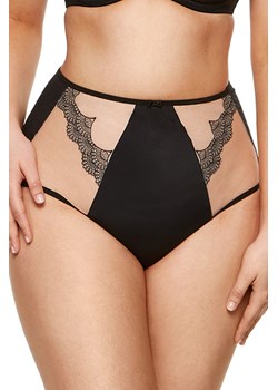Gorteks Heidi/FW Majtki wysokie figi, czarny ze sklepu kontri.pl w kategorii Majtki damskie - zdjęcie 188672890