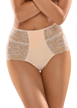 Babell BBL 140 Majtki wysokie figi, beżowy ze sklepu kontri.pl w kategorii Majtki damskie - zdjęcie 188672970