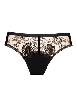 Figi Unikat Saskia czarny-beż ze sklepu kontri.pl w kategorii Majtki damskie - zdjęcie 188672991