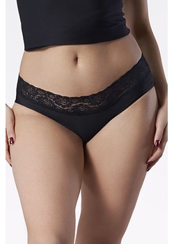 Julimex Hipster panty Majtki figi, czarny ze sklepu kontri.pl w kategorii Majtki damskie - zdjęcie 188673021