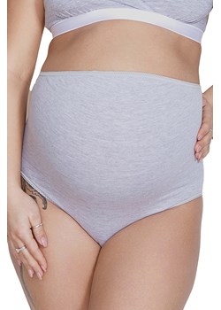 Mitex Mama Belly Majtki wysokie figi, grey ze sklepu kontri.pl w kategorii Majtki damskie - zdjęcie 188673032