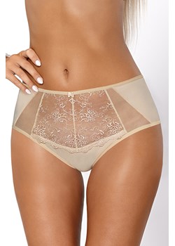PariPari Cynthia Maxi Majtki wysokie figi, beige ze sklepu kontri.pl w kategorii Majtki damskie - zdjęcie 188673111