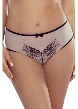 Figi Vivisence 1072 beżowo-czarny ze sklepu kontri.pl w kategorii Majtki damskie - zdjęcie 188673112