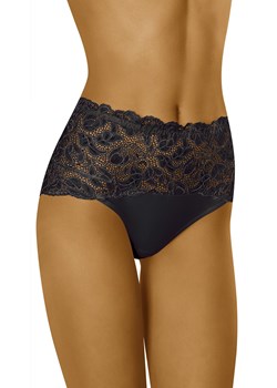 Wol-Bar Teri Majtki wysokie figi, czarny ze sklepu kontri.pl w kategorii Majtki damskie - zdjęcie 188673122