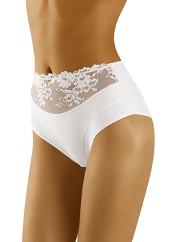 Wol-Bar Eco-Hi Majtki wysokie figi, biały ze sklepu kontri.pl w kategorii Majtki damskie - zdjęcie 188673144