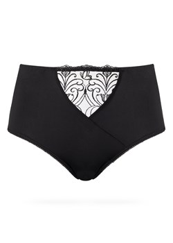 Wysokie figi Nessa Sonata N02 czarny ze sklepu kontri.pl w kategorii Majtki damskie - zdjęcie 188673230