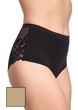 Wysokie figi Gabidar 201 beżowy ze sklepu kontri.pl w kategorii Majtki damskie - zdjęcie 188673461