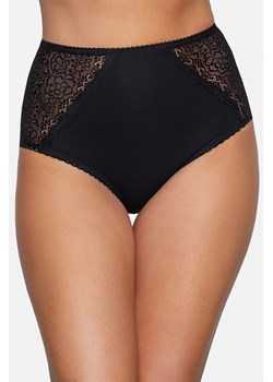 Majtki wysokie figi Babell BBL 184 czarny ze sklepu kontri.pl w kategorii Majtki damskie - zdjęcie 188673733