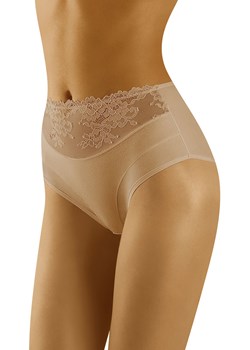 Wol-Bar Eco-Hi Majtki wysokie figi, beżowy ze sklepu kontri.pl w kategorii Majtki damskie - zdjęcie 188673851