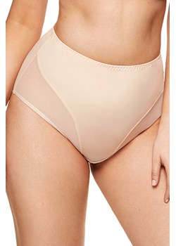 Gorteks Zara/FW Majtki wysokie figi, beżowy ze sklepu kontri.pl w kategorii Majtki damskie - zdjęcie 188673873