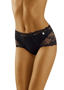 Wol-Bar Diamond 3515 Majtki wysokie figi, czarny ze sklepu kontri.pl w kategorii Majtki damskie - zdjęcie 188674161