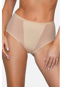 Majtki wysokie figi Babell BBL 177 beżowy ze sklepu kontri.pl w kategorii Majtki damskie - zdjęcie 188674172