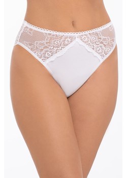 Babell BBL 173 Majtki wysokie figi, biały ze sklepu kontri.pl w kategorii Majtki damskie - zdjęcie 188674282