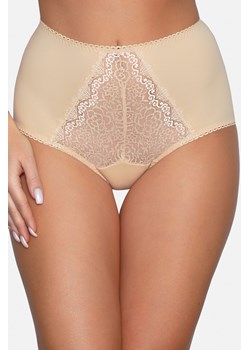 Majtki wysokie figi Babell BBL 185 beżowy ze sklepu kontri.pl w kategorii Majtki damskie - zdjęcie 188674491