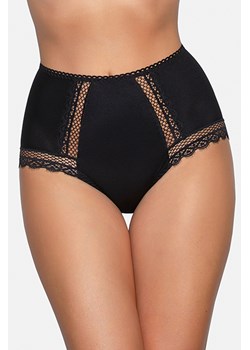 Majtki wysokie figi Babell BBL 189 czarny ze sklepu kontri.pl w kategorii Majtki damskie - zdjęcie 188674591