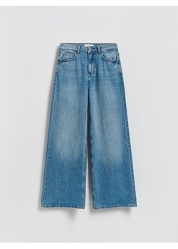 Reserved - Jeansy wide leg - niebieski ze sklepu Reserved w kategorii Jeansy damskie - zdjęcie 188675921